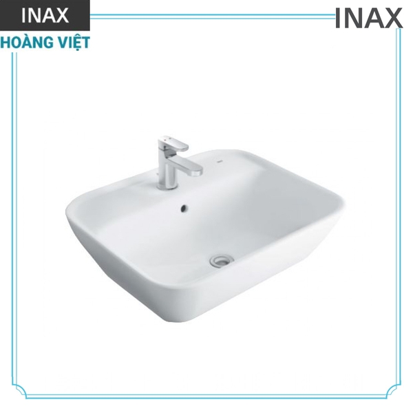 Chậu rửa lavabo đặt bàn inax L-296V