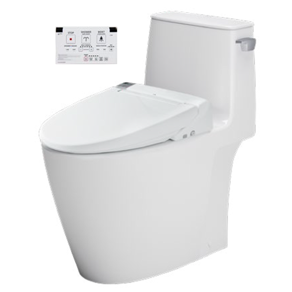 Bồn Cầu liền khối INAX AC-912VN + nắp rửa CW-KA22AVN