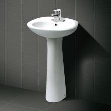 Chậu LAVABO chân lửng INAX L-284V & L-284VD