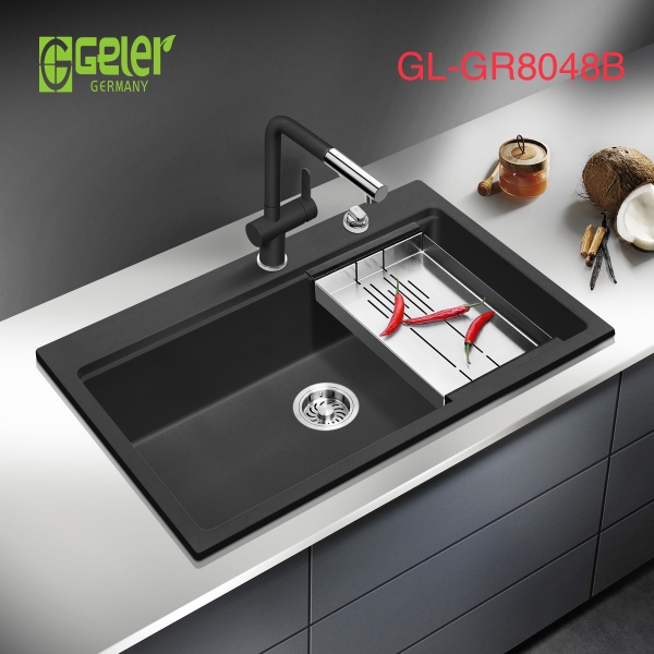 Chậu rửa bát GELER Model: GL-GR 8048B