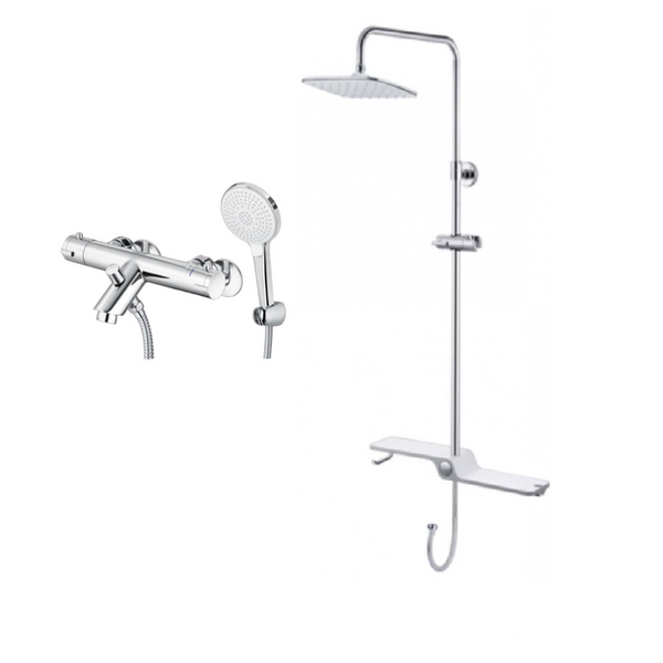 Bộ Vòi Sen Cây Caesar TS617/BS127