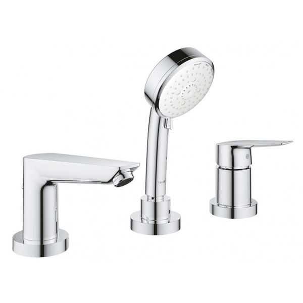 Bộ vòi xả Grohe BauEdge OHM 2511710A 3 lỗ gắn thành bồn tắm