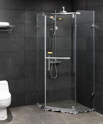Vách kính tắm mạ vàng Fendi FDG-3X3 (1100x900x2000)