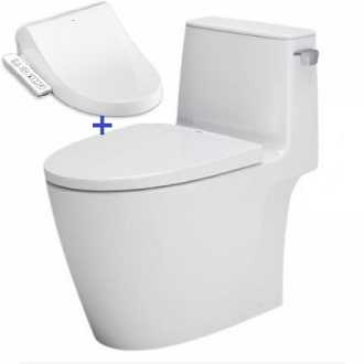 Bàn cầu 1 khối INAX AC-912 + Nắp điện tử CW-H17VN