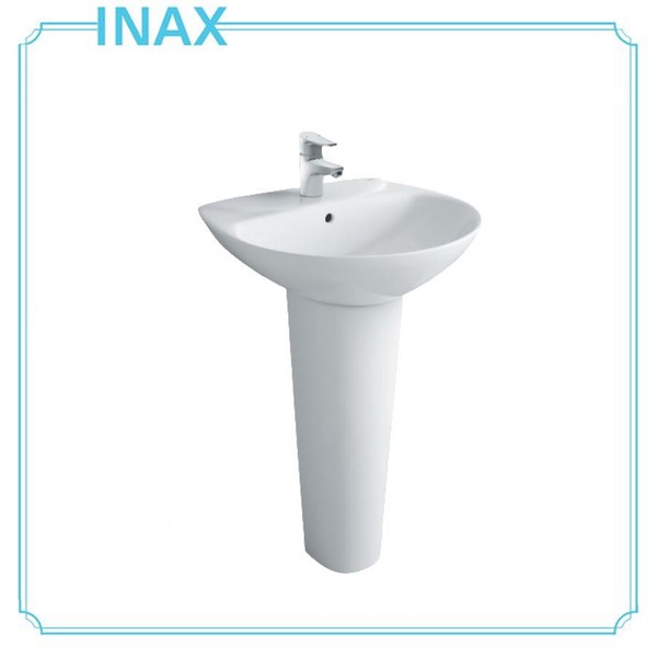 Chậu lavabo chân dài inax L-288V & L-288VD