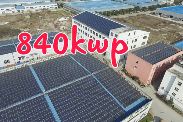 Báo giá hệ thống điện mặt trời 840kw