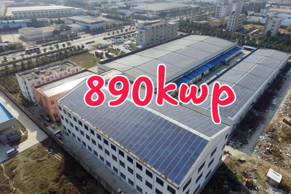 Báo giá hệ thống điện mặt trời 890kw