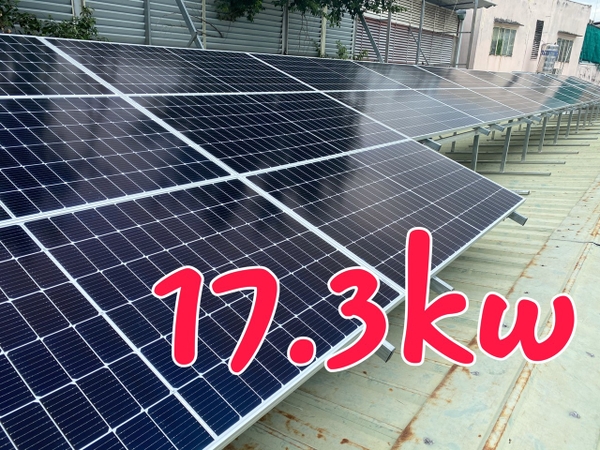 hệ Hòa lưới 17.3KW -3Pha