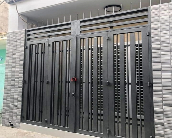 Mẫu Cửa Cổng sắt 4 cánh CL0011 Mẫu Cửa Cổng Sắt 4 Cánh Cl0011