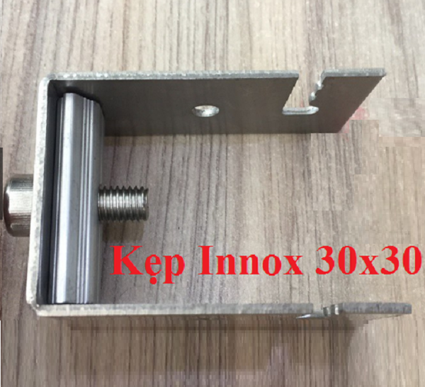  Pat U 30x30 kẹp pin mặt trời chất liệu Inox 304