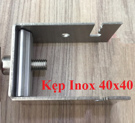 Pat U 40x40 kẹp pin mặt trời chất liệu Inox 304