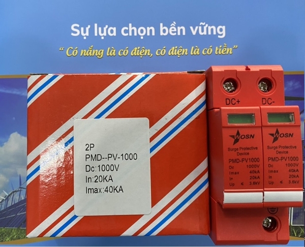 Thiết bị chống sét DC PMD-PV-1000
