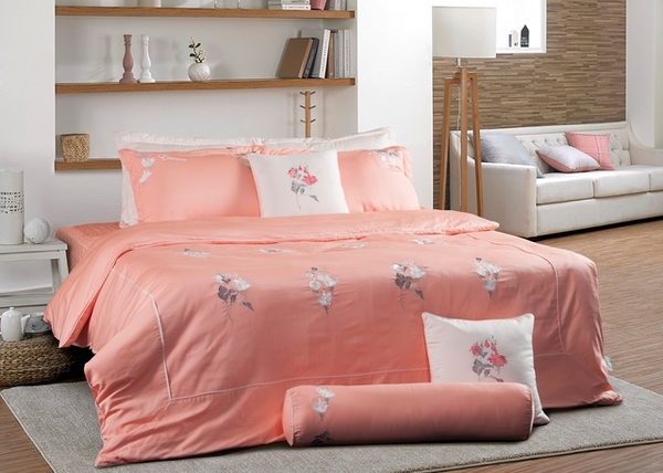 Bộ ESM 19016 chụp với chăn đông