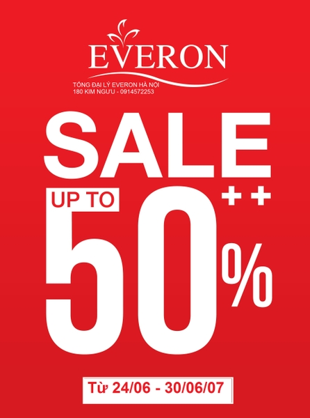 Everon Hà Nội giảm giá chưa từng có