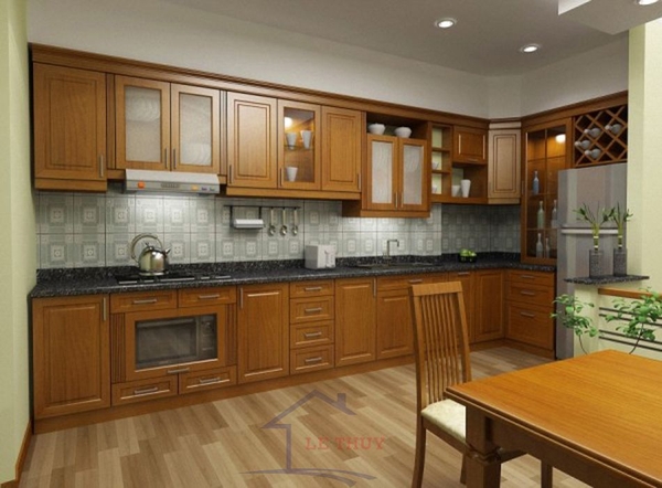 Kinh nghiệm vàng khi thiết kế tủ bếp 1 tầng đẹp