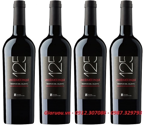 125 PRIMITIVO DEL SALENTO 14%VOL Ở ĐÂU BÁN GIÁ RẺ NHẤT