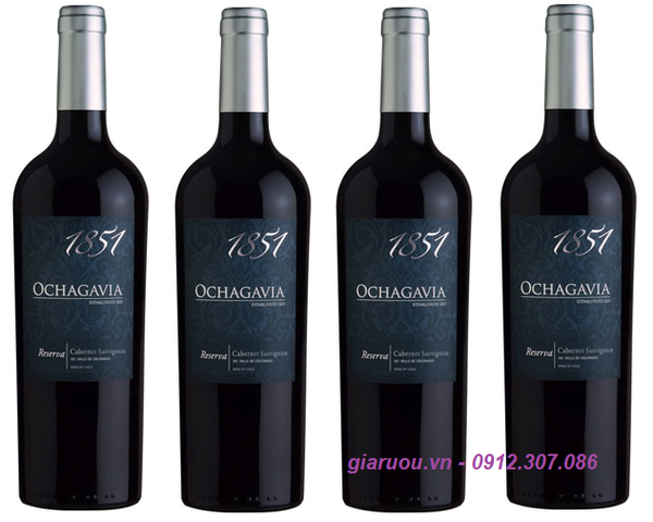 BÁN BUÔN GIÁ RẺ VANG CHILE OCHAGAVIA 1851 RESERVA CABERNET SAUVIGNON