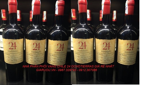 PHÂN PHỐI, BÁN BUÔN VANG CHILE 24 OCHOTIERRAS, 10 OCHOTIERRAS