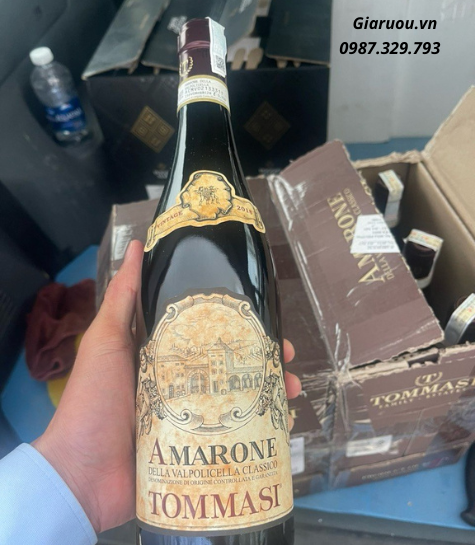 ĐỊA CHỈ BÁN VANG Ý AMARONE TOMMASI GIÁ CỰC RẺ