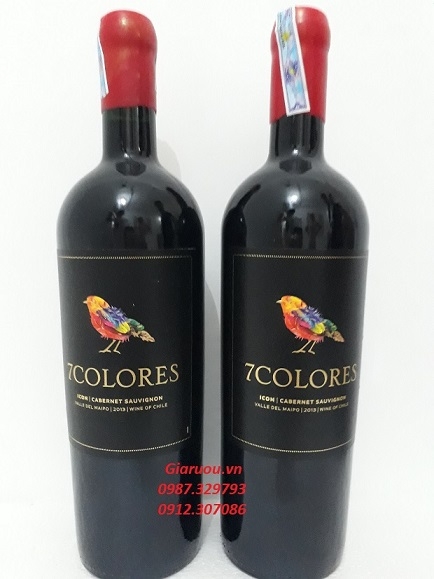 VANG CHILE ICON WINE LOẠI NÀO NGON NHẤT - NÊN CHỌN 7COLORES ICON