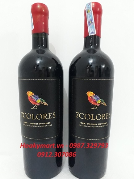 NHÀ PHÂN PHỐI VANG CHILE 7COLORES ICON WINE GIÁ TỐT NHẤT THỊ TRƯỜNG