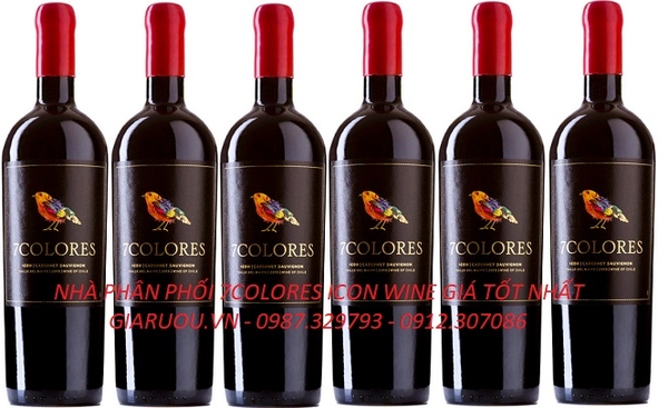 GIÁ RƯỢU VANG CHILE 7COLORES ICON WINE