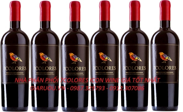 GIÁ RƯỢU VANG CHILE 7COLORES ICON WINE