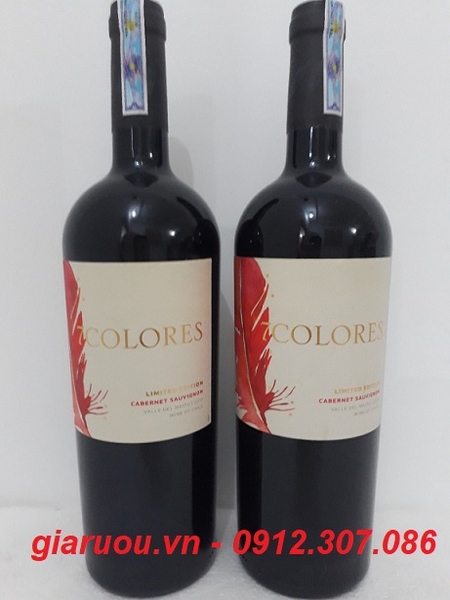 GIÁ VANG CHILE 7COLORES LIMITED EDITION CABERNET SAUVIGNON RẺ NHẤT