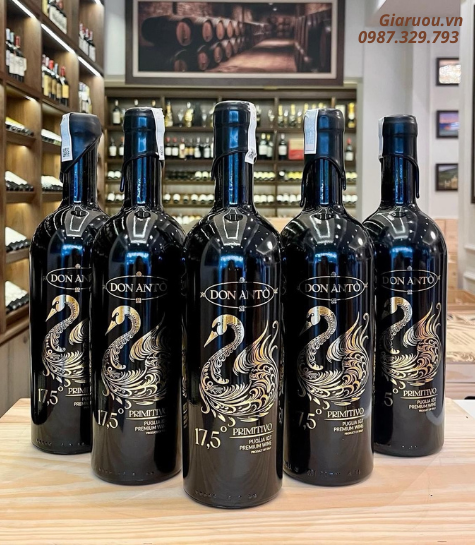 CUNG CẤP VANG Ý DON ANTO PRIMITIVO 17,5 ĐỘ GIÁ RẺ NHẤT