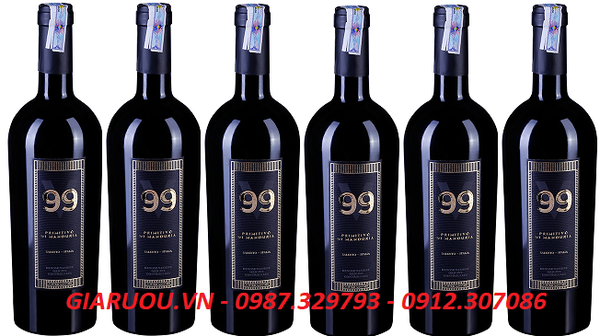 PHÂN PHỐI BÁN BUÔN VANG Ý 99 PRIMITIVO DI MANDURIA GIÁ RẺ NHẤT THỊ TRƯỜNG