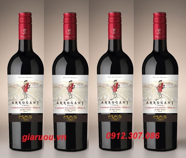 VANG PHÁP ARROGANT FROG CABERNET SAUVIGNON MERLOT GIÁ TỐT