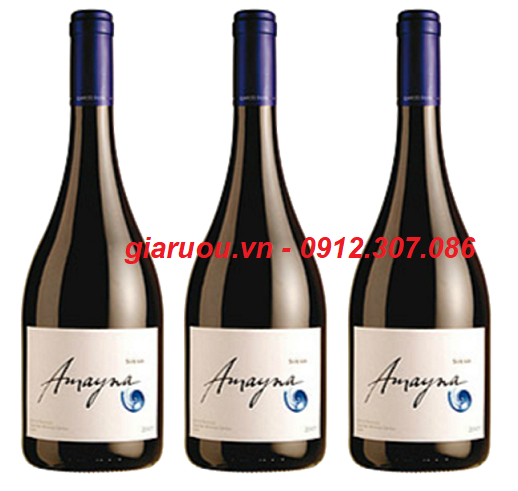 CUNG CẤP VANG CHILE AMAYNA SYRAH CHÍNH HÃNG UY TÍN NHẤT