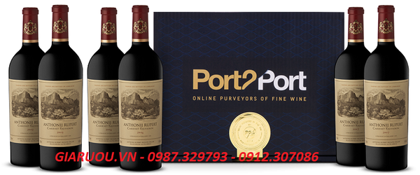 BÁN BUÔN RƯỢU VANG NAM PHI ANTHONIJ RUPERT CABERNET SAUVIGNON GIÁ RẺ