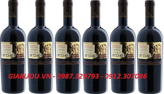 BÁN RƯỢU VANG Ý ARCHE PRIMITIVO DI MANDURIA GIÁ RẺ NHẤT THỊ TRƯỜNG