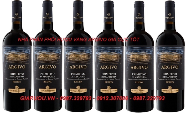 GIÁ RƯỢU VANG 16 ĐỘ ARGIVO CỰC RẺ