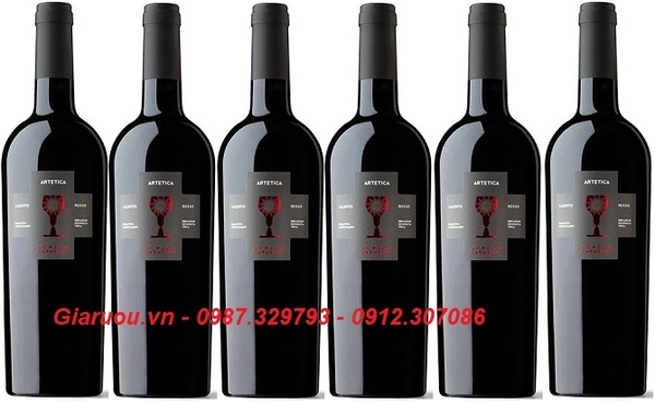 NHÀ PHÂN PHỐI VANG Ý ARTETICA SALENTO ROSSO GIÁ RẺ NHẤT