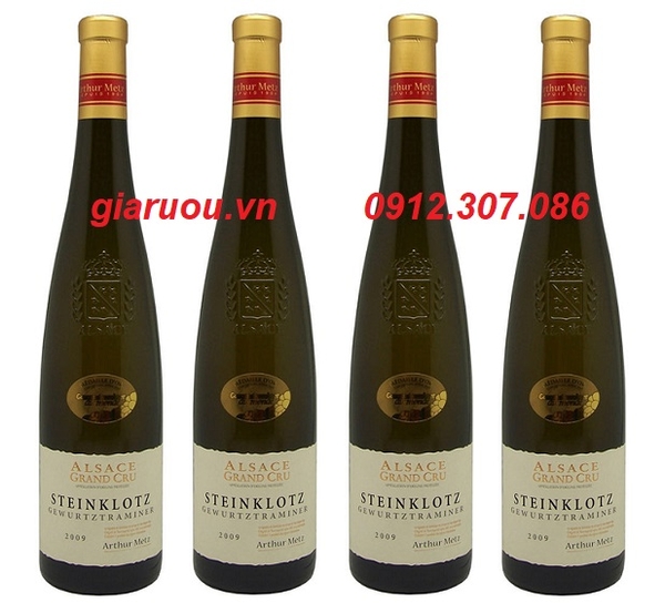 VANG PHÁP ARTHUR METZ STEINKLOTZ ALSACE GRAND CRU GIÁ TỐT NHẤT