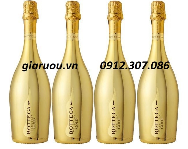 CUNG CẤP RƯỢU CHAMPAGNE BOTTEGA GOLD GIÁ TỐT NHẤT MIỀN BẮC