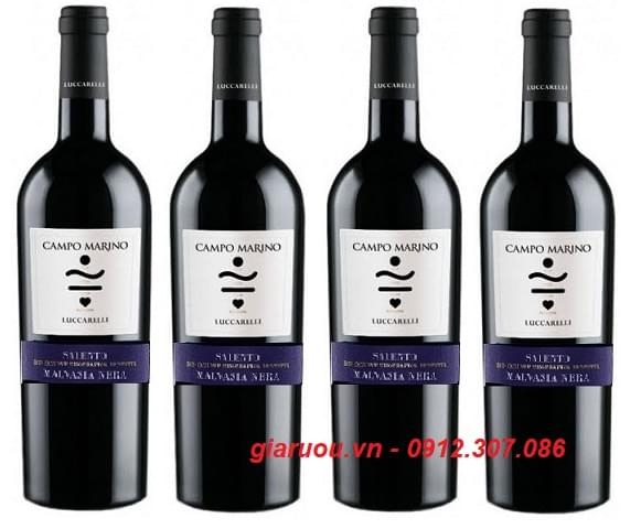 NƠI BÁN UY TÍN NHẤT - VANG Ý CAMPO MARINA MALVASIA NERA