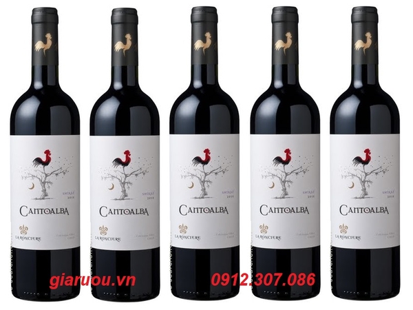 TỔNG ĐẠI LÝ VANG CHILE CANTOALBA SHIRAZ TẠI HÀ NỘI