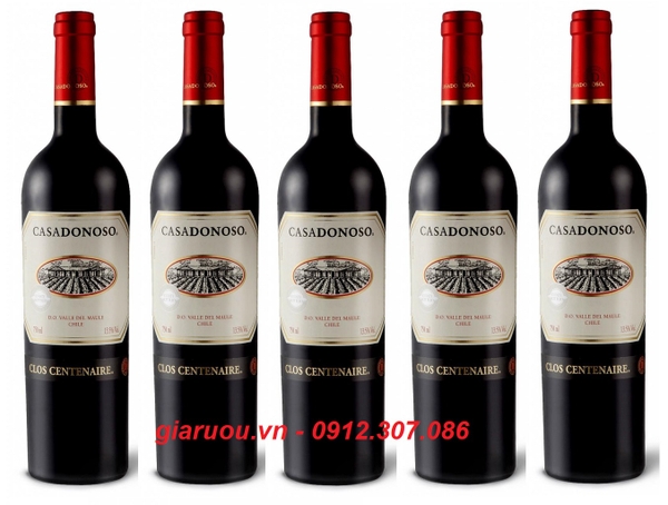 TỔNG ĐẠI LÝ VANG CHILE CASADONOSO CLOS CENTENAIRE