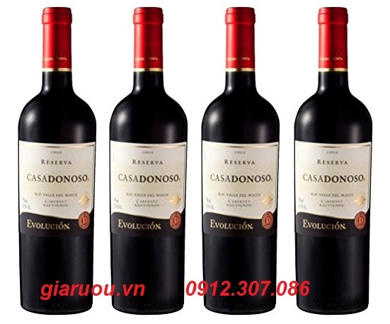 ĐỊA CHỈ BÁN VANG CHILE CASADONOSO EVOLUCION RESERVA CABERNET SAUVIGNON