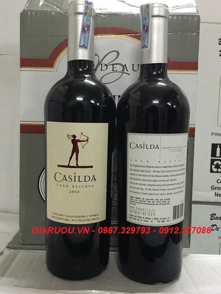 GIÁ VANG CHILE CASILDA GRAN RESERVA