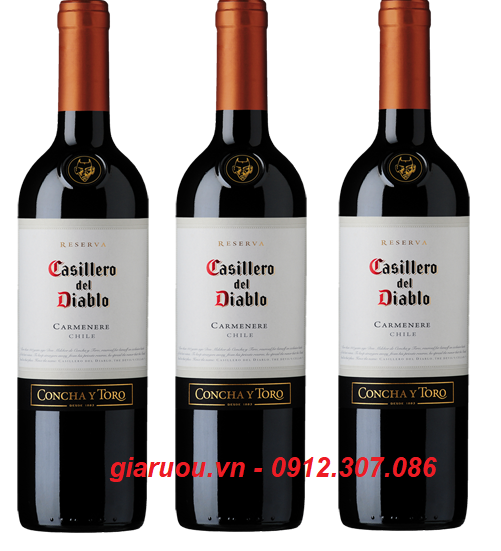 NHÀ PHÂN PHỐI VANG CHILE CASILLERO DEL DIABLO CARMENERE GIÁ CỰC RẺ