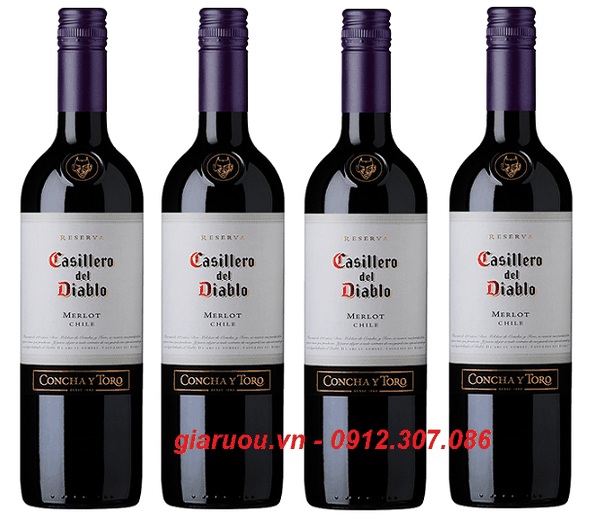 VANG CHILE CASILLERO DEL DIABLO MERLOT BÁN RẺ NHẤT