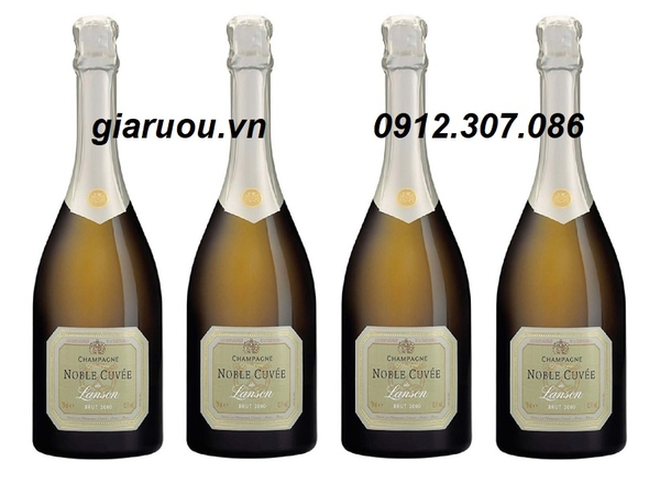 CHAMPAGNE PHÁP ĐẲNG CẤP LANSON NOBLE CUVEE - HÀNG CHẤT GIÁ CỰC TỐT