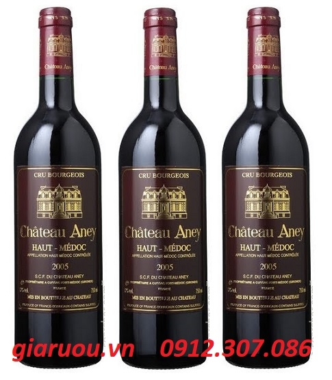 ĐỊA CHỈ BÁN VANG PHÁP CHATEAU ANEY HAUT MEDOC UY TÍN GIÁ RẺ NHẤT