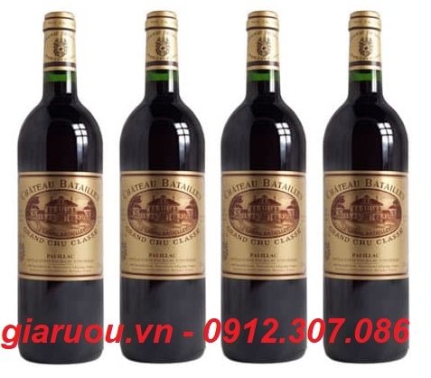 GIÁ VANG PHÁP CHATEAU BATAILLEY 5TH GRAND CRU CLASSE TỐT NHẤT