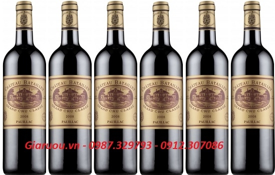 PHÂN PHỐI RƯỢU VANG PHÁP CAO CẤP CHATEAU BATAILLEY GRAND CRU CLASSE