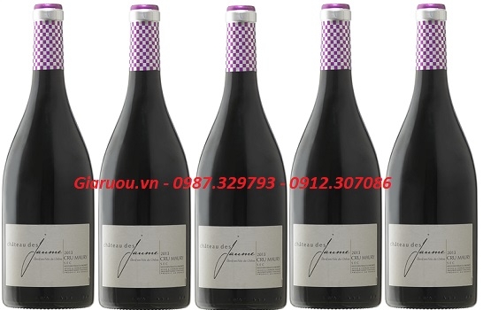 BÁN BUÔN VANG PHÁP CHATEAU DES JAUME CRU MAURY GIÁ RẺ NHẤT